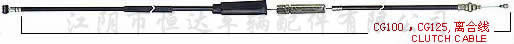 CG100 CG125 Clutch Line